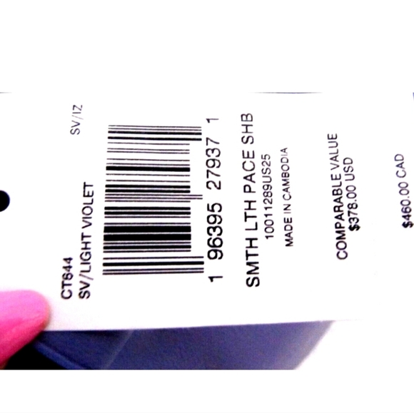 COACH PACE Shoulder Crossbody Bag Light Violet - Picture 11 of 15